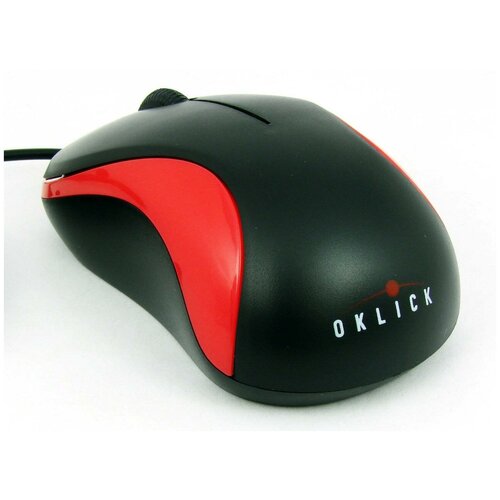 Мышь Oklick 115S Black Red USB