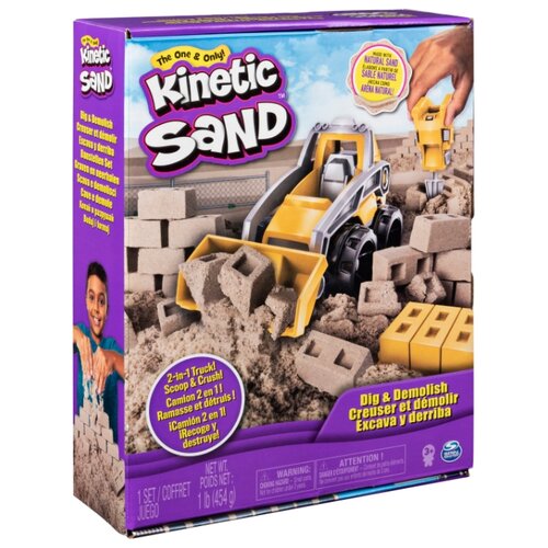 Набор для лепки Kinetic Sand Экскаватор