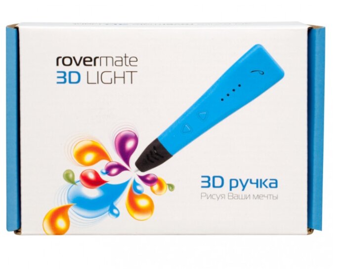 3D-ручка RoverMate 3D Light голубой фото 4