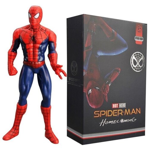Большая коллекционная фигурка Человек Паук 30 см (Spider mem) в подарочной коробке фигурка человек паук мстители коллекционная 34 см в подарочной упаковке