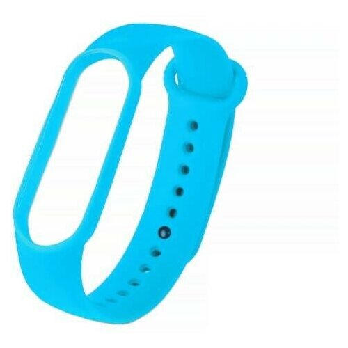 Сменный ремешок Isa для Xiaomi Mi Band 7 sky blue (Голубой)