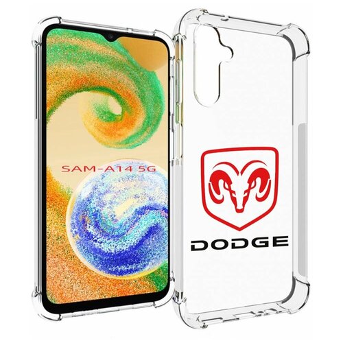 Чехол MyPads dodge-2 мужской для Samsung Galaxy A14 4G/ 5G задняя-панель-накладка-бампер чехол mypads dota 2 axe для samsung galaxy a14 4g 5g задняя панель накладка бампер