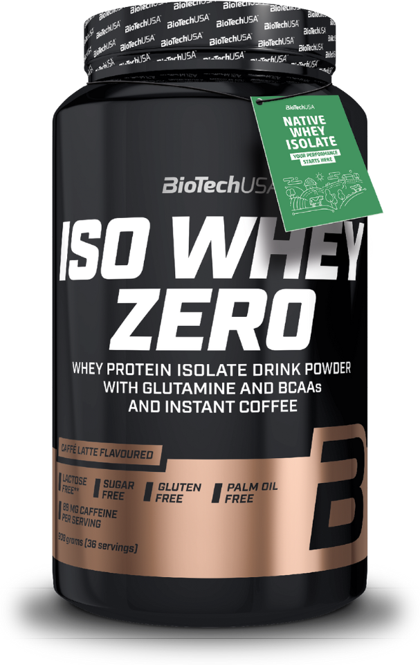 BioTech Iso Whey Zero (908 гр) - Кофе Латте