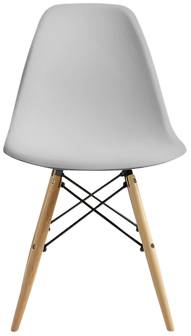 Кухонные стулья Ergozen Eames DSW Pro 4 шт комплект, серый - фотография № 9