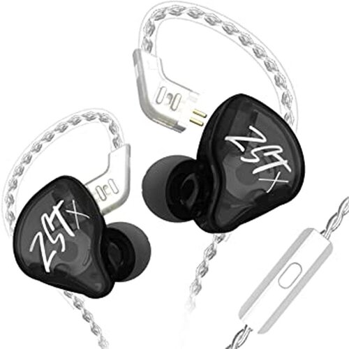 Наушники KZ Acoustics ZST X с микрофоном черные 235000₽