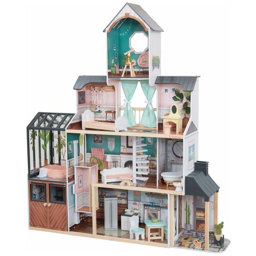 Кукольный домик KidKraft Особняк Селесты, с мебелью, 22 элементов