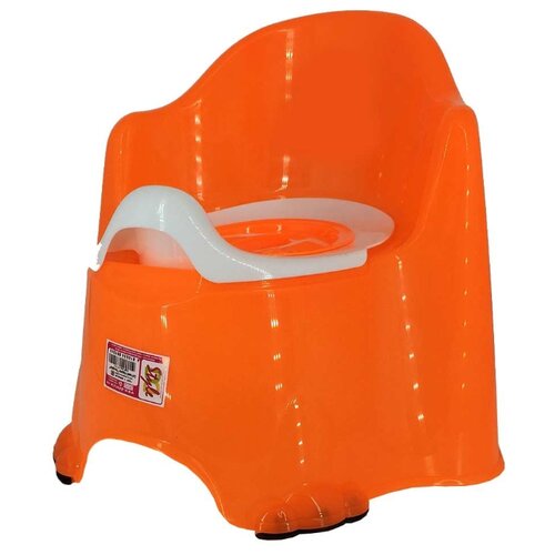 Горшок дет Комфорт Оранжевый *18 11111, .