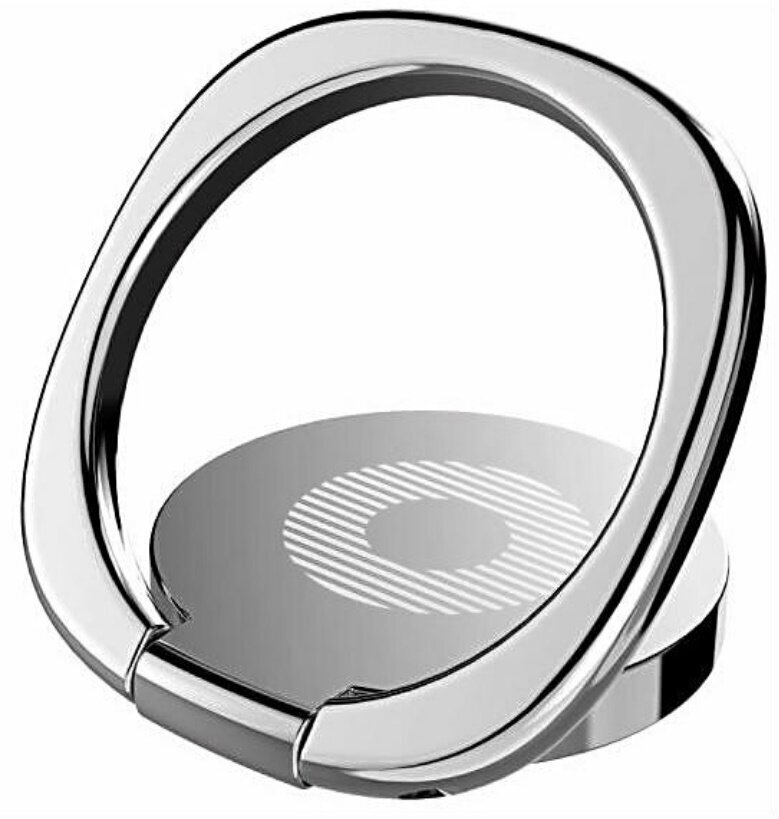 Держатель-кольцо Baseus Privity Ring Bracket Silver (SUMQ-0S)