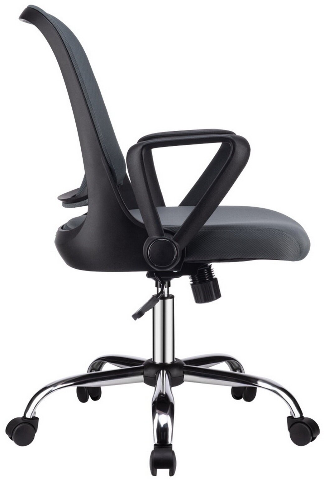 Компьютерное кресло RV Design REST W-158 Серый / Чёрный каркас - фотография № 13