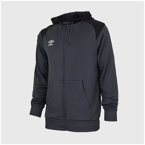 Толстовка Umbro Zip Thru 65297U-AMV, р-р XXXL, Серый