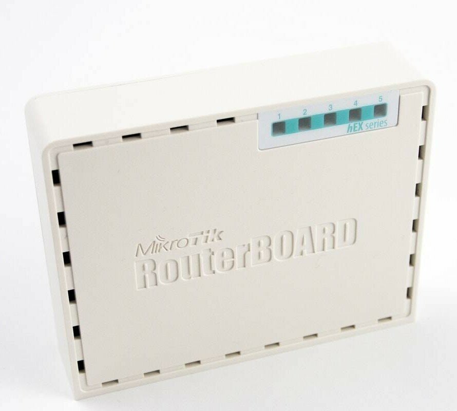 Маршрутизатор MikroTik RB750GR3 4xLAN LAN USB белый - фото №7