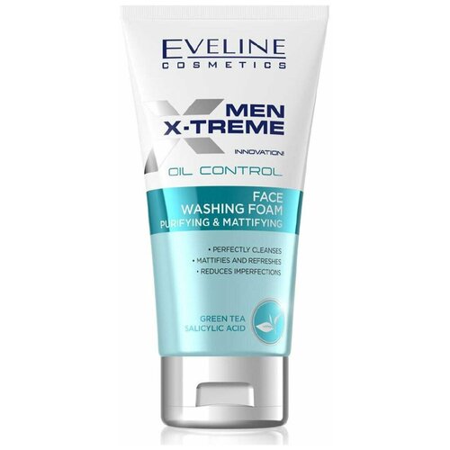 Пенка для умывания Eveline Cosmetic Men X-Treme Purifyng & Mattifyng, 150 мл