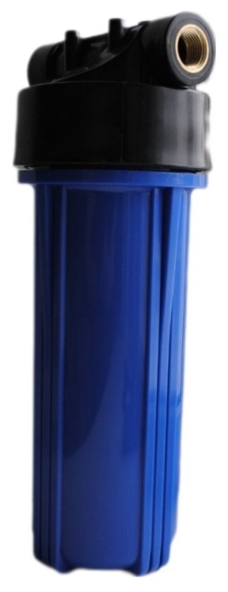 Колба (корпус), проточный фильтр воды 2Р, соединительный размер: 1/2 и Картридж для фильтра воды из полипропиленовой нити РS 10SL (5 штук) - фотография № 5