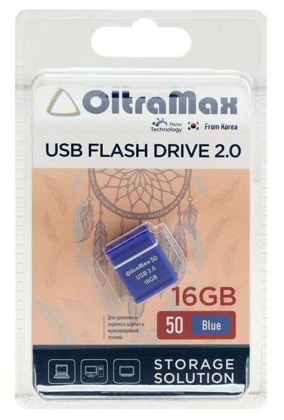 Флеш-накопитель OLTRAMAX 8 GB OM008GB-mini-50-B