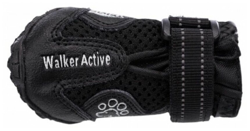 Ботинки для собак Trixie Walker Active L, чёрный - фотография № 9