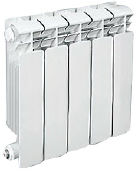 Радиатор биметаллический RIFAR B350 - 5 cекций (боковое подключение)