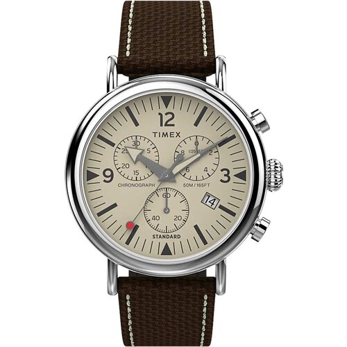 Наручные часы TIMEX Standard TW2V43800, серебряный наручные часы timex черный серый