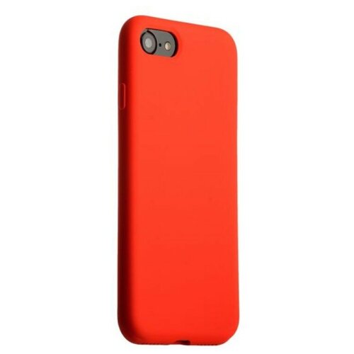 фото Чехол tpu матовый для apple iphone se(2020)/7/8, красный, anycase