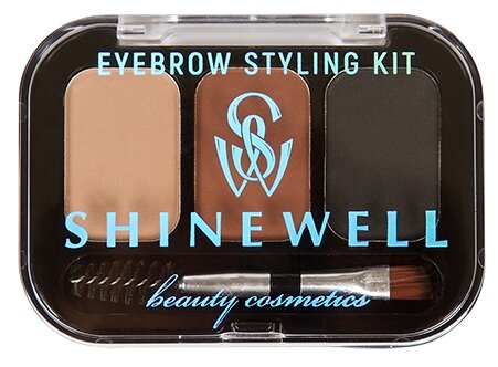 SHINEWELL Набор для моделирования бровей Brow Secret Eyebrow Styling Kit