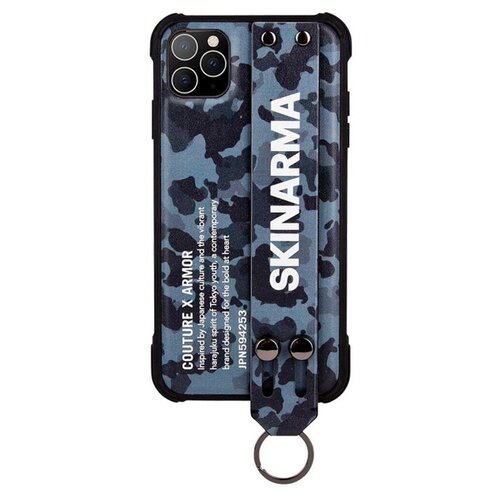 фото Чехол на ip 11 pro max skinarma camo navy