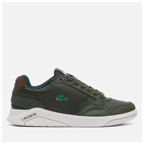 фото Мужские кроссовки lacoste game advance luxe зелёный , размер 41 eu