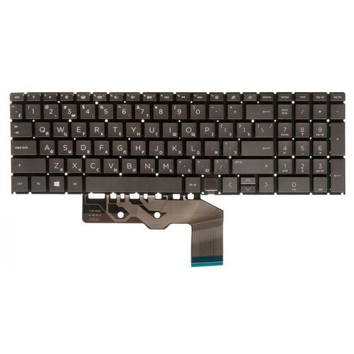 клавиатура втс 9039urf3 keyboard черная беспроводная трекбол 17 доп клавш Laptop Keyboard / Клавиатура для ноутбука HP Envy 15-ED, 17-CG черная с подсветкой