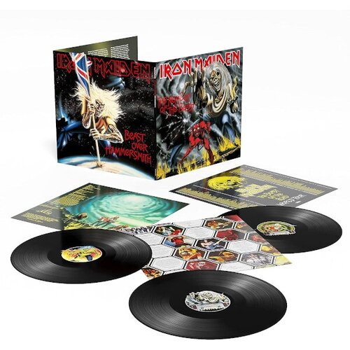 Виниловая пластинка Iron Maiden. The Number Of The Beast. 40th Anniversary (3 LP)