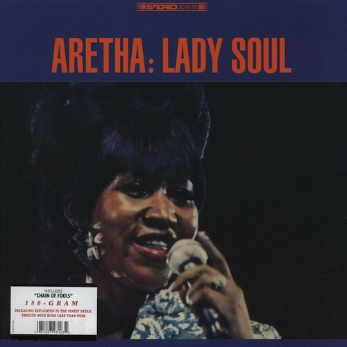 Виниловая пластинка Aretha Franklin LADY SOUL виниловая пластинка aretha franklin lady soul vinyl 180 gram