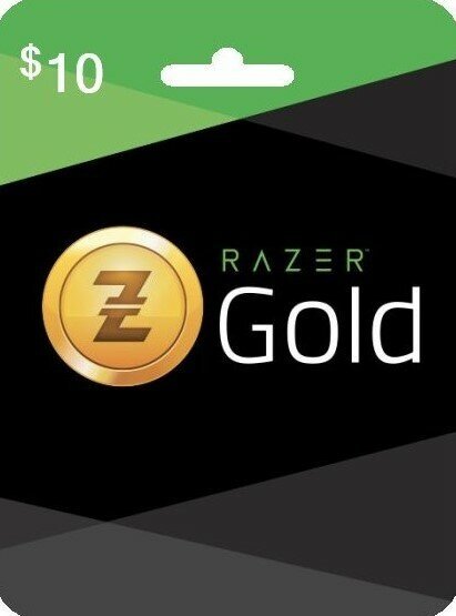 Код пополнения Razer Gold Card номиналом 10 USD, Gift Card 10$, регион США
