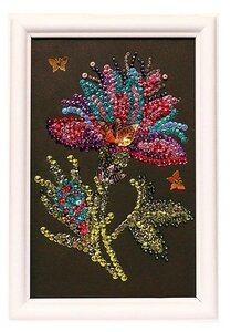 Волшебная Мастерская Мозаика из пайеток Волшебный цветок М028
