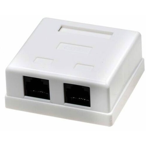 Розетка компьютерная RJ-45x2 FD-6166 8р-8с 5 кат