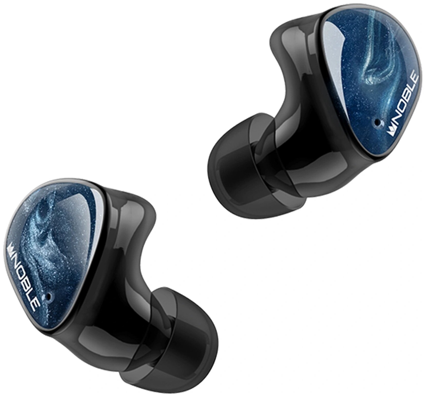 Noble Audio FoKus Mystique blue/black - беспроводные внутриканальные tws наушники, чёрно-синие