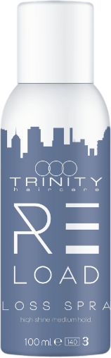 Trinity Reload Gloss Spray - Тринити Спрей блеск средней фиксации, 100 мл -
