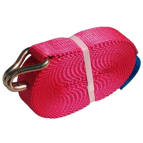 Стяжка груза, ремень с крюком 10т длинна 10м, ширина 50мм