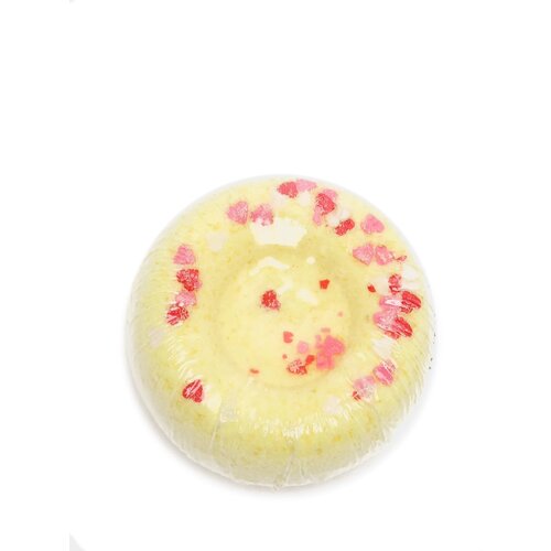 Купить Лаборатория Катрин Бурлящий шар для ванн Медовый пончик, 60 г, 60 мл, Laboratory Katrin, желтый/Желтый