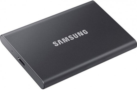 Внешний SSD диск Samsung 1.8" T7 500 Gb USB 3.2 Type-C Titanium MU-PC500T/WW