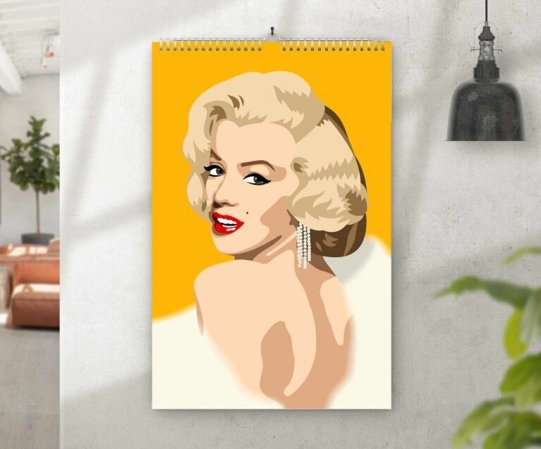 Календарь перекидной Мэрилин Монро, Marilyn Monroe №21, А4