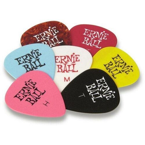 beauty crystal ball pink and blue Медиатор ERNIE BALL 9201