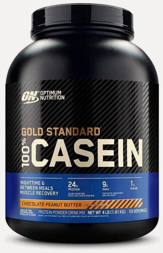 Изображение товара Optimum Nutrition 100% Gold Standard Casein (1750-1818 грамм) - Шоколад с Арахисовым Маслом