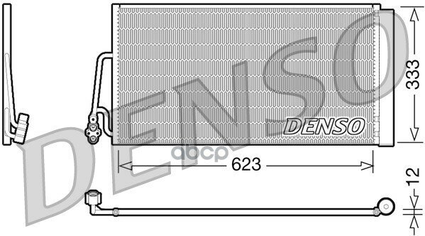Радиатор Кондиционера Denso арт. DCN05102