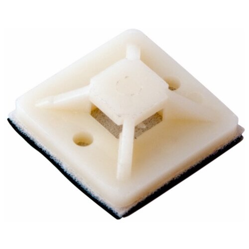 фото Монтажная площадка rexant 07-2020, крепление: приклеивание/самоклеющаяся и винт, 20 x 20 мм