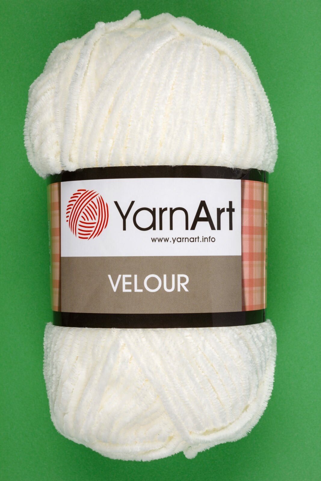 Пряжа YarnArt Velour кремовый (841), 100%микрополиэстер, 170м, 100г, 2шт