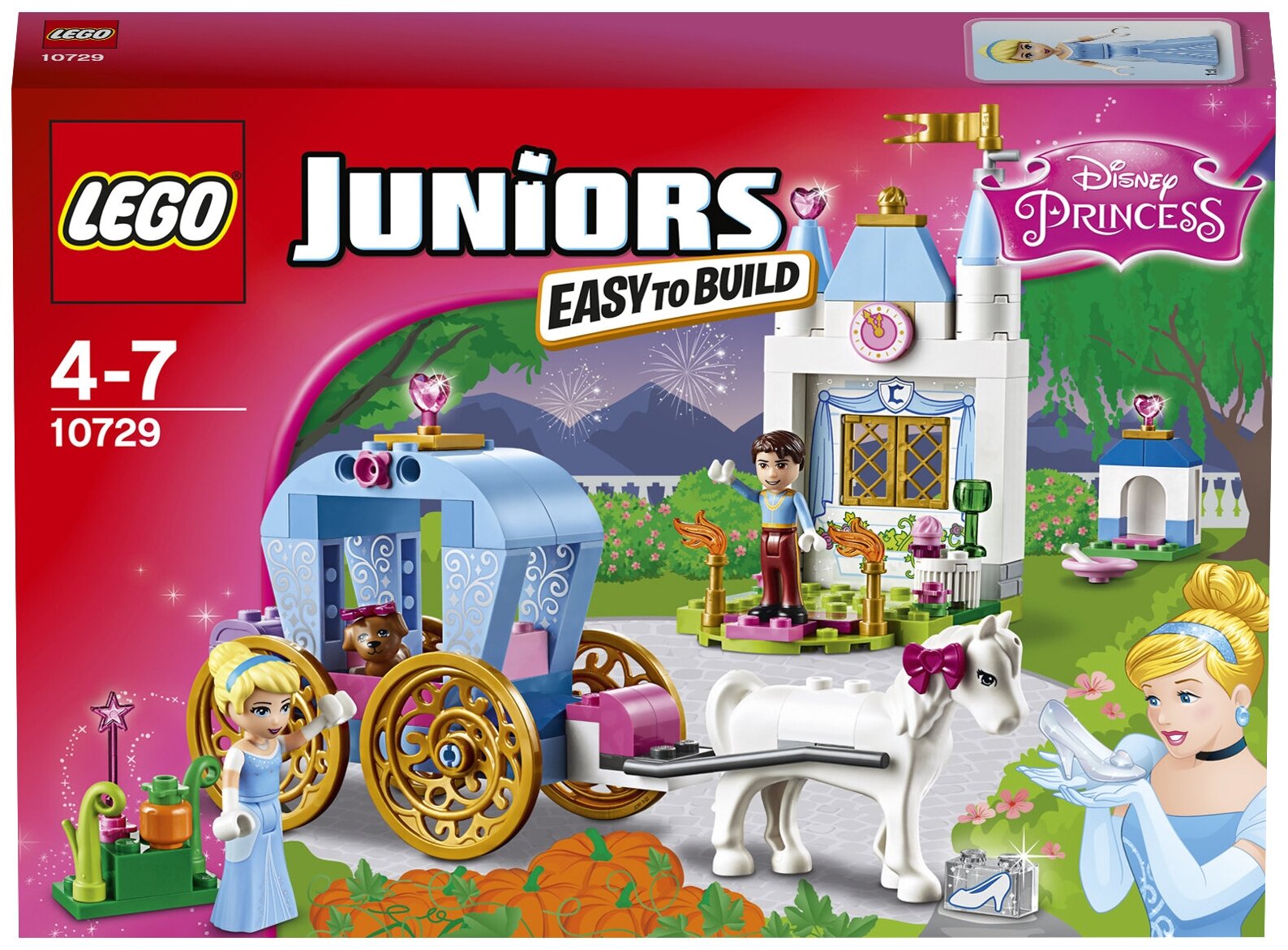 Конструктор LEGO Juniors 10729 Карета Золушки