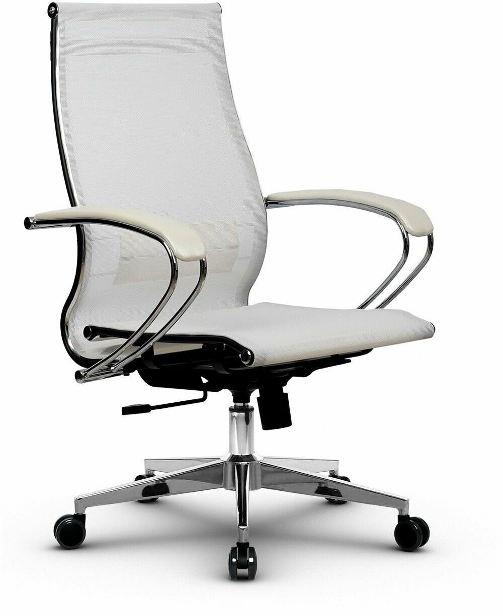 Компьютерное кресло МЕТТА-9(MPRU)/подл.131/осн.004 белый
