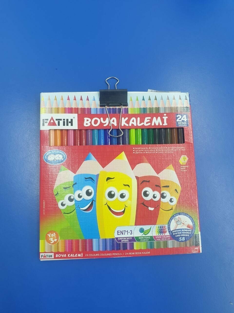 Набор цветных карандашей FATIH 24 цвета.