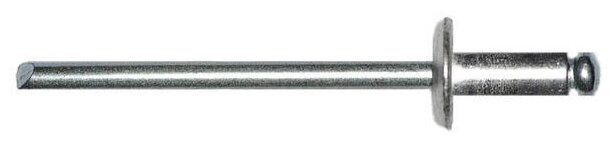 Заклепка вытяжная 4.8х8 мм алюминий/сталь, цинк (150 шт в пласт. конт.) STARFIX (SMP2-42328-150)