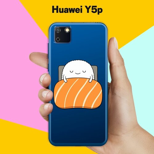 Силиконовый чехол Суши засыпает на Huawei Y5p силиконовый чехол суши засыпает на honor 9x premium