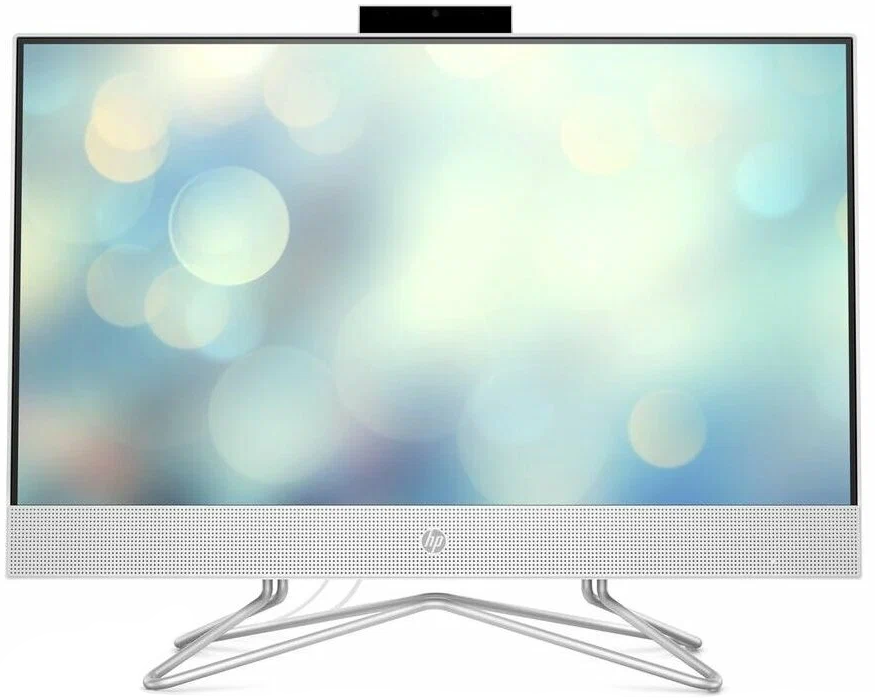 23.8" Моноблок HP 24-df1036ny 488J4EA, 1920x1080, Intel Core i5-1135G7 2.4 ГГц, RAM 8 ГБ, HDD 1 ТБ, Intel Iris Xe Graphics, DOS, белый