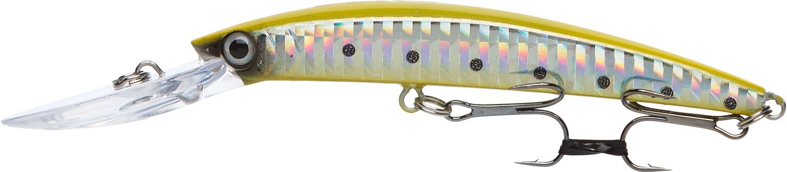 Воблер EAGLE GRIP Crysnal 3D Minnow 110 mm YZ 528 Yellow плавающий 17 гр. Форма и расцветка японские