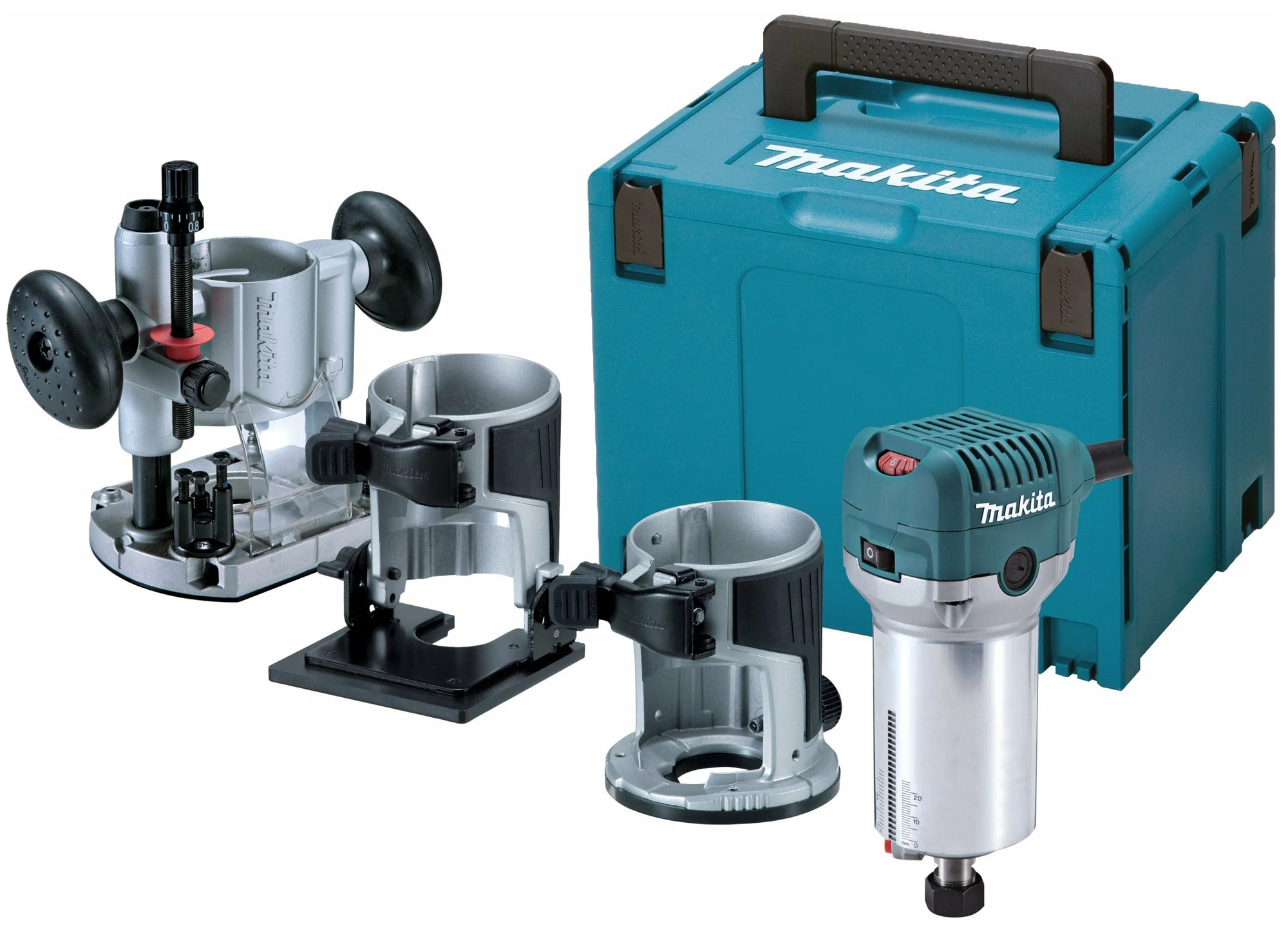 Кромочный фрезер Makita RT0702CX2J